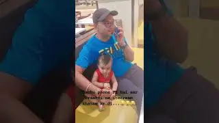 comedy 😂 with chachu... #khayalome #motherhood #psimom #cutebaby #prashvi #comedy #arnav
