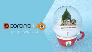 Corona Render For Blender - First Test 