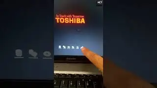 Boot from USB old Toshiba laptop -  Boot menu key  