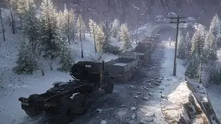 SnowRunner-- (Lake Kovd--Imandra) Garage--Tunnel