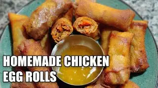 Easy Chicken And Cabbage Egg Rolls
