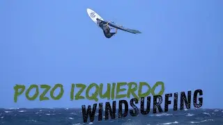 Last Pozo windsurfing days. Windy days - 3,7 Salt Pro and 80l CS Custom boards.