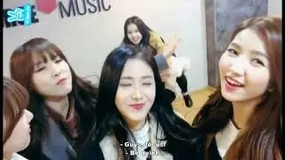 [ENG SUB] Sowon and Sinb fight while dancing Rough
