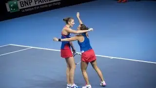 Highlights: Garcia/Mladenovic (FRA) v Pliskova/Strycova (CZE)