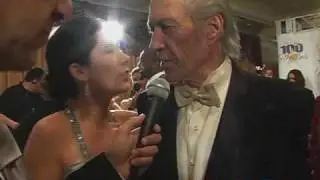 David Carradine Being Interviewed By Gary Garver