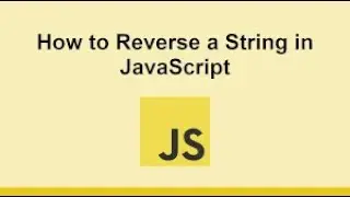 How To Reverse a String in JavaScript. #js #replit