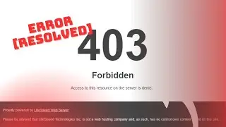 403 Forbidden Error: How to Troubleshoot and Fix it Quickly