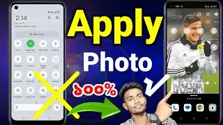 How to apply Photo in Notification bar  2023 !! shofiq tech
