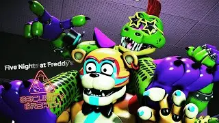 GLAMROCK FREDDY PLAYS FIVE NIGHTS AT FREDDY'S SECURITY BREACH PART 6 FEAT MONTY