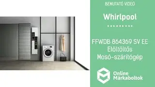 Whirlpool FFWDB 864369 SV EE  | Elöltöltős mosó-szárítógép bemutató videó