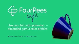 Four Pees café - Use your full color potential: expanded gamut color profiles