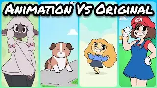 Animation Vs Original | TikTok Compilation from @alexrabbit