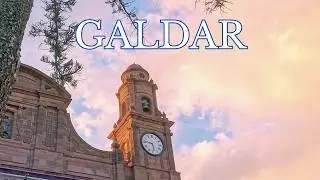 Gáldar Historic Town Centre | Christmas Decorations (Day View) [4K]🎄