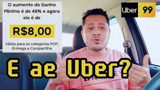 💢 99 POP AUMENTA O VALOR DA CORRIDA MÍNIMA PRA 8 REAIS 💢 