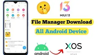 infinix new file manager| how to update xos launcher new file manager