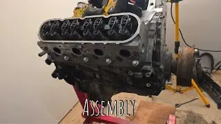 LETS REASSEMBLE THIS TORN DOWN LS MOTOR #L33 #VENO #G20VAN