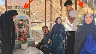 Sakineh Yahya Jamileh's hidden secret revealed at Ibrahim's grave