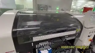 PANASONIC NPM SMT mounter working efficiently
