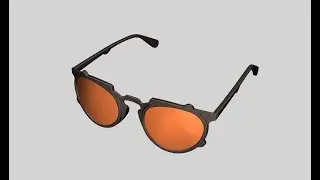 Advance Surface Modeling - Sun glasses Design