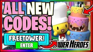 ALL *NEW* CODES FOR TOWER HEROES *🎂CAKE UPDATE🎂* ROBLOX Tower Heroes Codes JUNE 2024