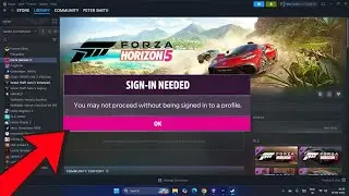 How to Fix Forza Horizon 5 Sign in Need Error or Can't Sign in