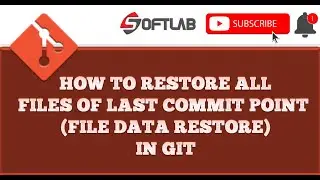 #10 HOW TO RESTORE ALL FILES OF LAST COMMIT POINT FILEDATA RESTORE