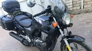 To Berdyansk on a HONDA Motorcycle