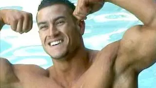 Bodybuilder Beau Myrick photo - video shoot