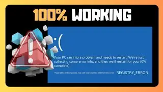 Top SOLUTIONS for Fixing REGISTRY ERRORS in Windows