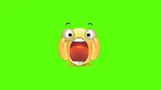 Green Screen Shock Emoji 