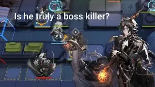 Ebenholz vs All bosses! | Arknights CN