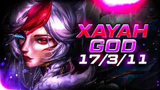 INSANE DIAMOND XAYAH!? 17/3/11!!? HOW TO WIN WITH XAYAH ADC | FULL GAMEPLAY