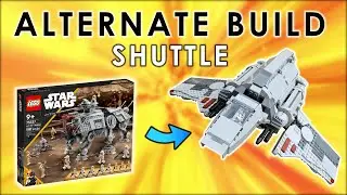 Imperial Shuttle Alternate Build for LEGO Star Wars AT-TE 75337
