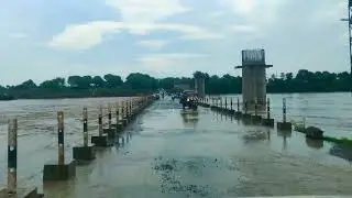 Flood in Betwa River location Vidisha Madhya Pradesh