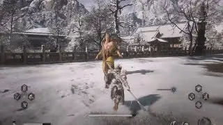 Black Myth: Wukong, Boss Fight with Monk From The Sea, New Thunderclap Temple, The New West