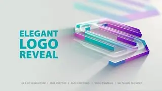 Premiere Pro Template: Logo Reveal + Free Font