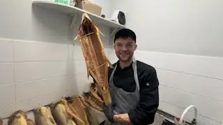 Нельма холодного копчения в коптильне Федотова🔥💪🏻
