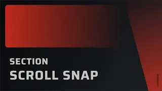 How to Create Section Scroll Snap Effect Using Flexbox - No Code