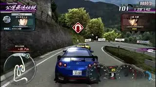 Initial D Arcade Stage 8 - Story Mode Playthrough W/ Nissan GT-R R35 Nismo Pt 45