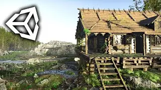 Realistic House and Forest in Unity 2019! (Speed Level Design)