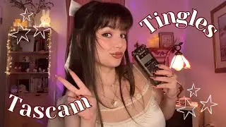 FAST AND AGGRESSIVE ASMR ON THE TASCAM (Hand Sounds, Mouth Sounds, More!)