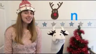 Phonics /n/ sound - Learn n with Moo Cow!