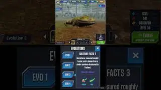 GERROTHORAX ALL EVOLUTION | Jurassic World The Game