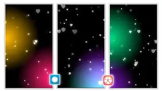 Red Blue & Green Particle Light Effects Black Screen Kinemaster Template , Avee Template New 2020