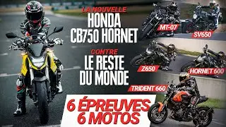 Comparatif Roadsters - 6 Épreuves - 6 Motos