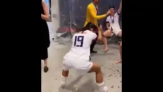 The Super Sensual Celebrations of The World Champions (Alex Morgan twerking)  Women's World Cup 2019