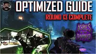 Easy Solo Guide - Ashes of the Damned Round 13 Complete | Black Ops 7 Zombies