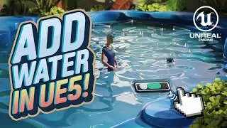 How to add Water in Unreal Engine 5