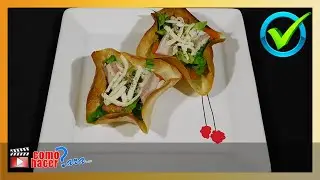 Como Hacer Canastitas Rellenas con Tapas de Empanadas o Tortillas