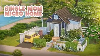 Single Mom Micro Home 💗 | The Sims 4 Speed Build